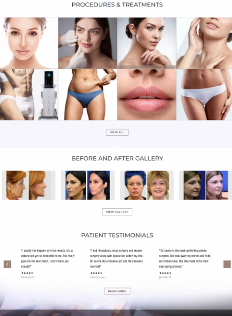 Modern Medical Web Design