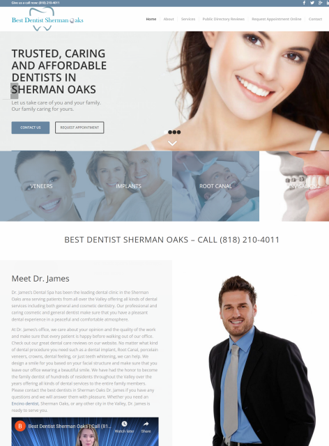 Top dental web design company